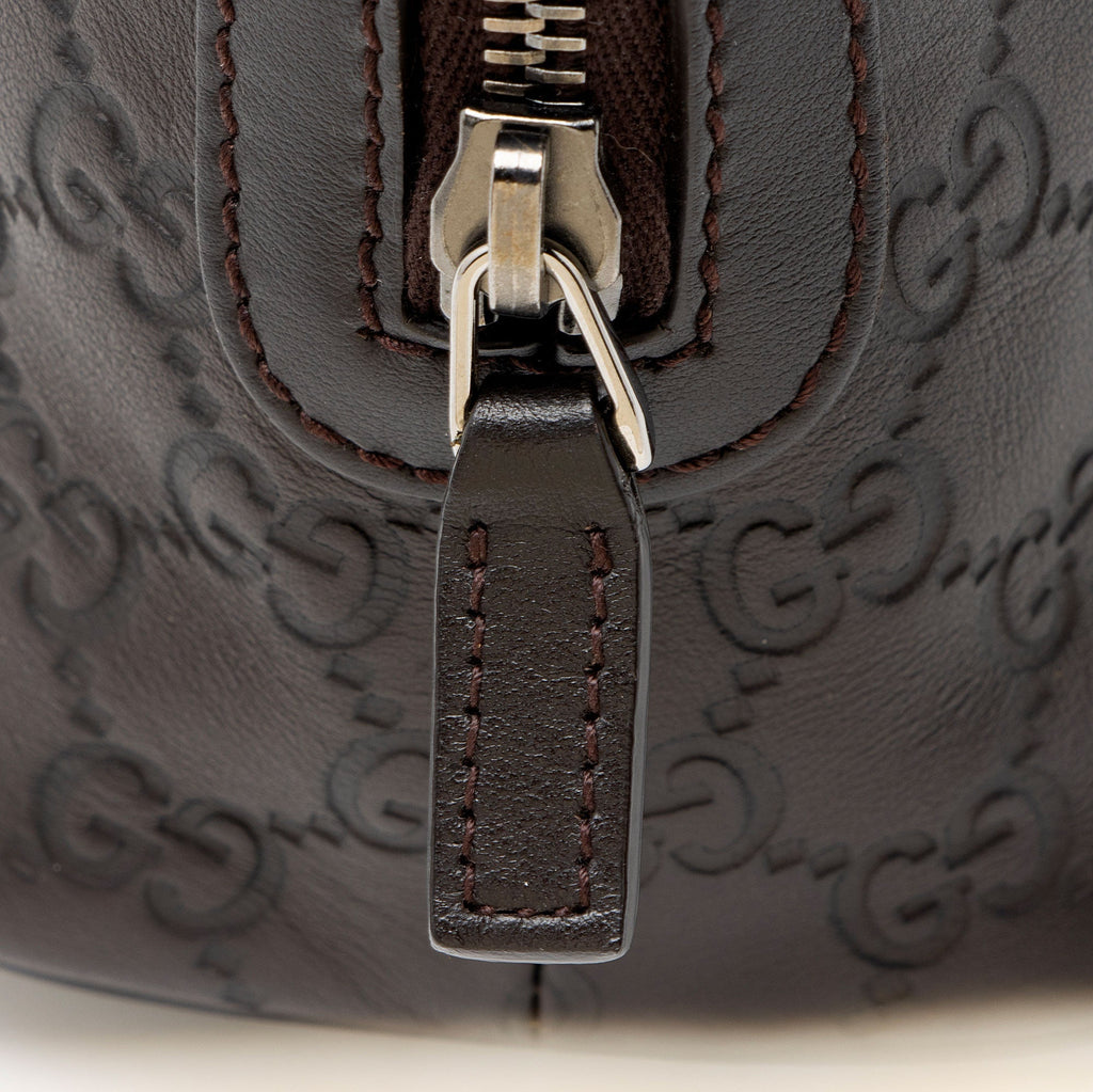 Gucci Guccissima Leather Dome Small Satchel