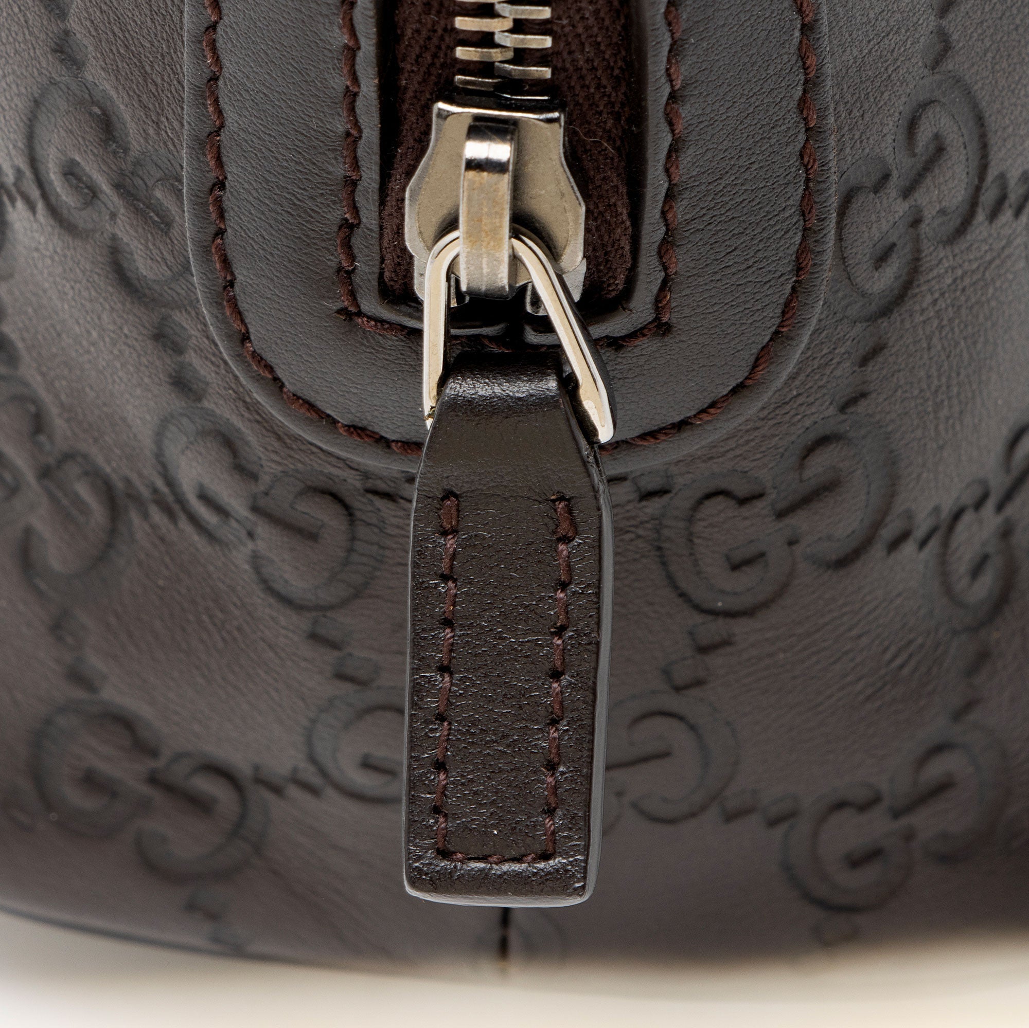 Gucci Guccissima Leather Dome Small Satchel