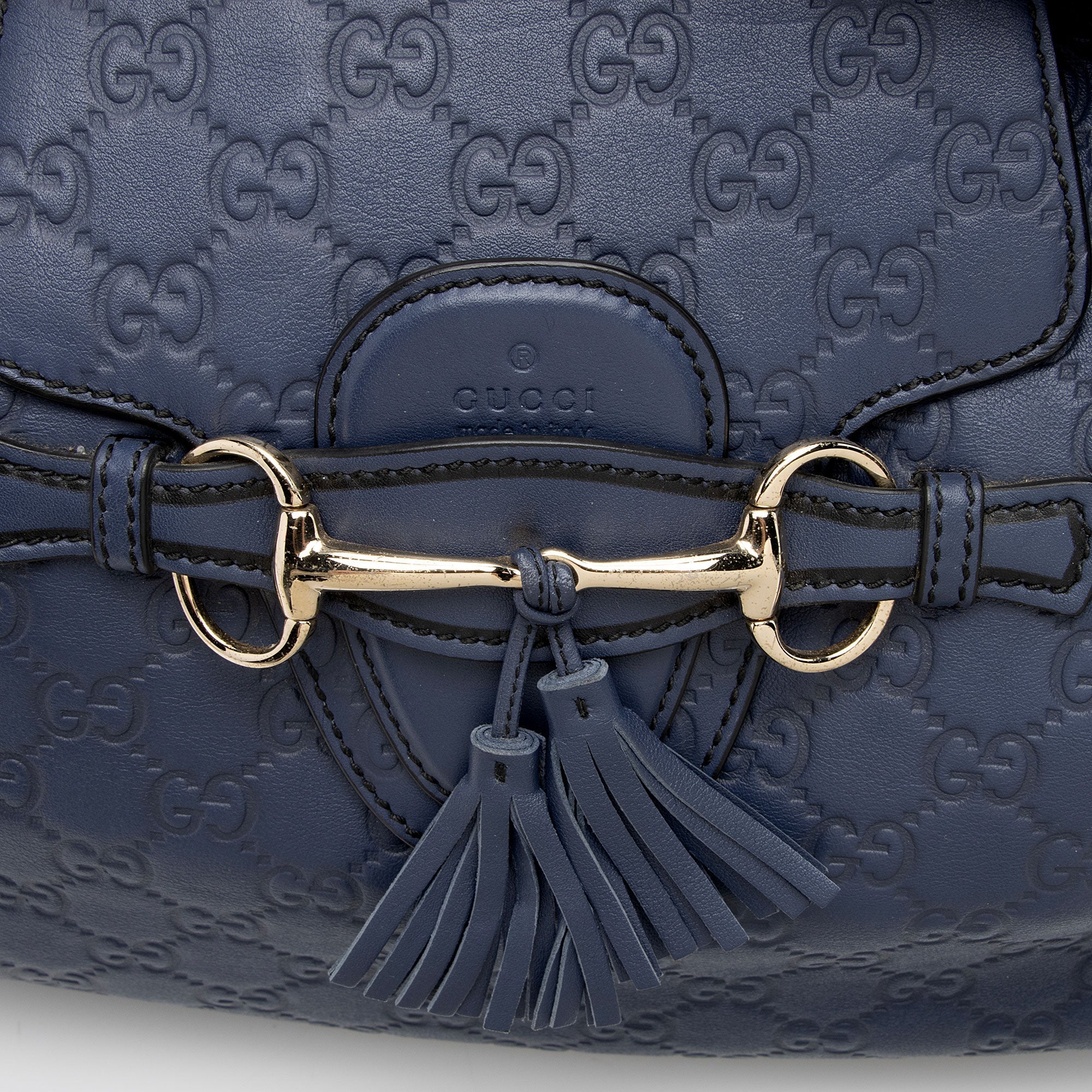 Gucci Guccissima Leather Emily Hobo (SHF-RC02em)