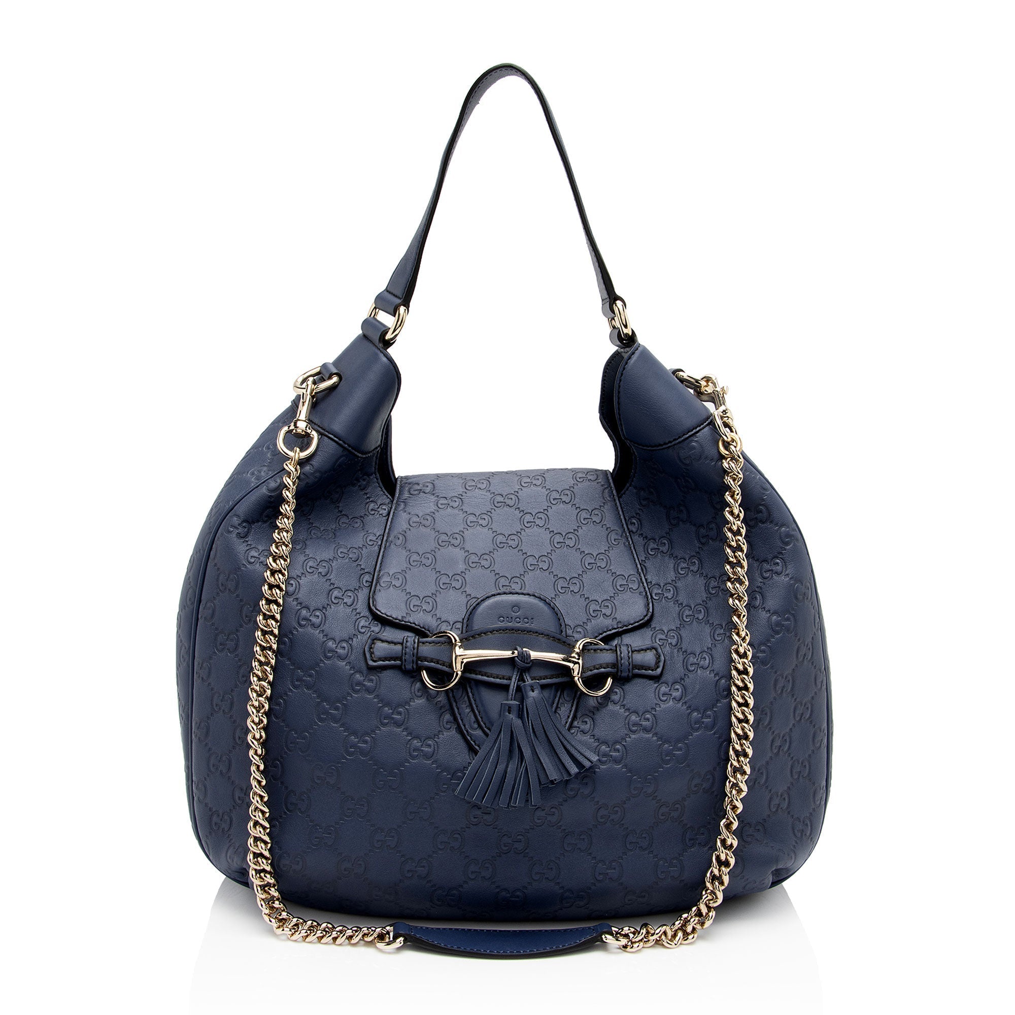 Gucci Guccissima Leather Emily Hobo (SHF-RC02em)