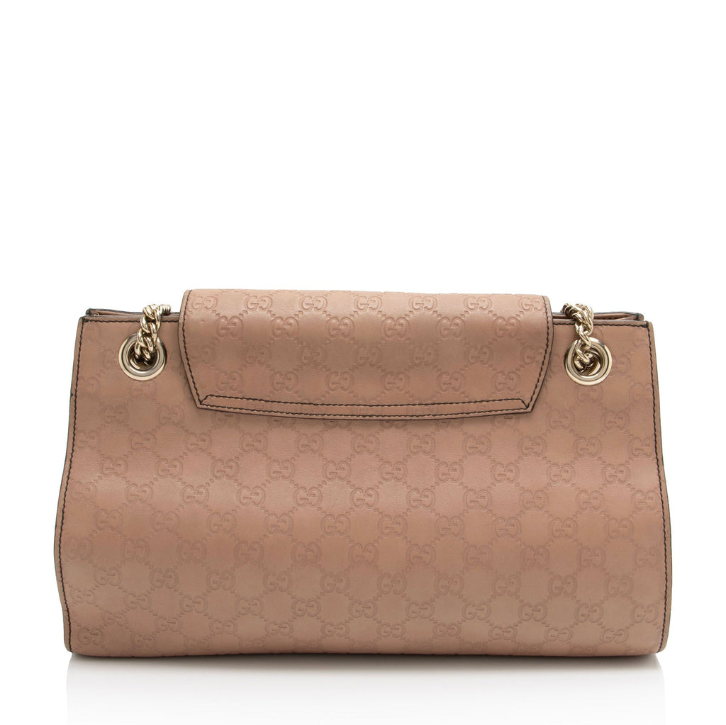 Gucci Guccissima Leather Emily Large Shoulder Bag
