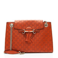 Gucci Guccissima Leather Emily Large Shoulder Bag