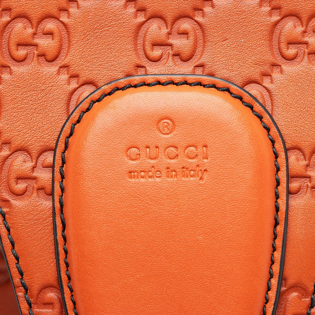Gucci Guccissima Leather Emily Large Shoulder Bag