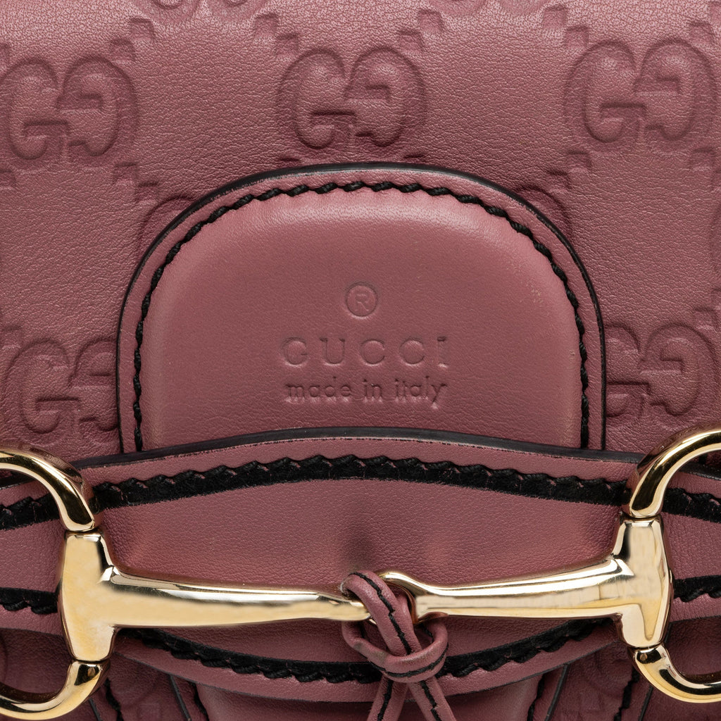 Gucci Guccissima Leather Emily Shoulder Bag