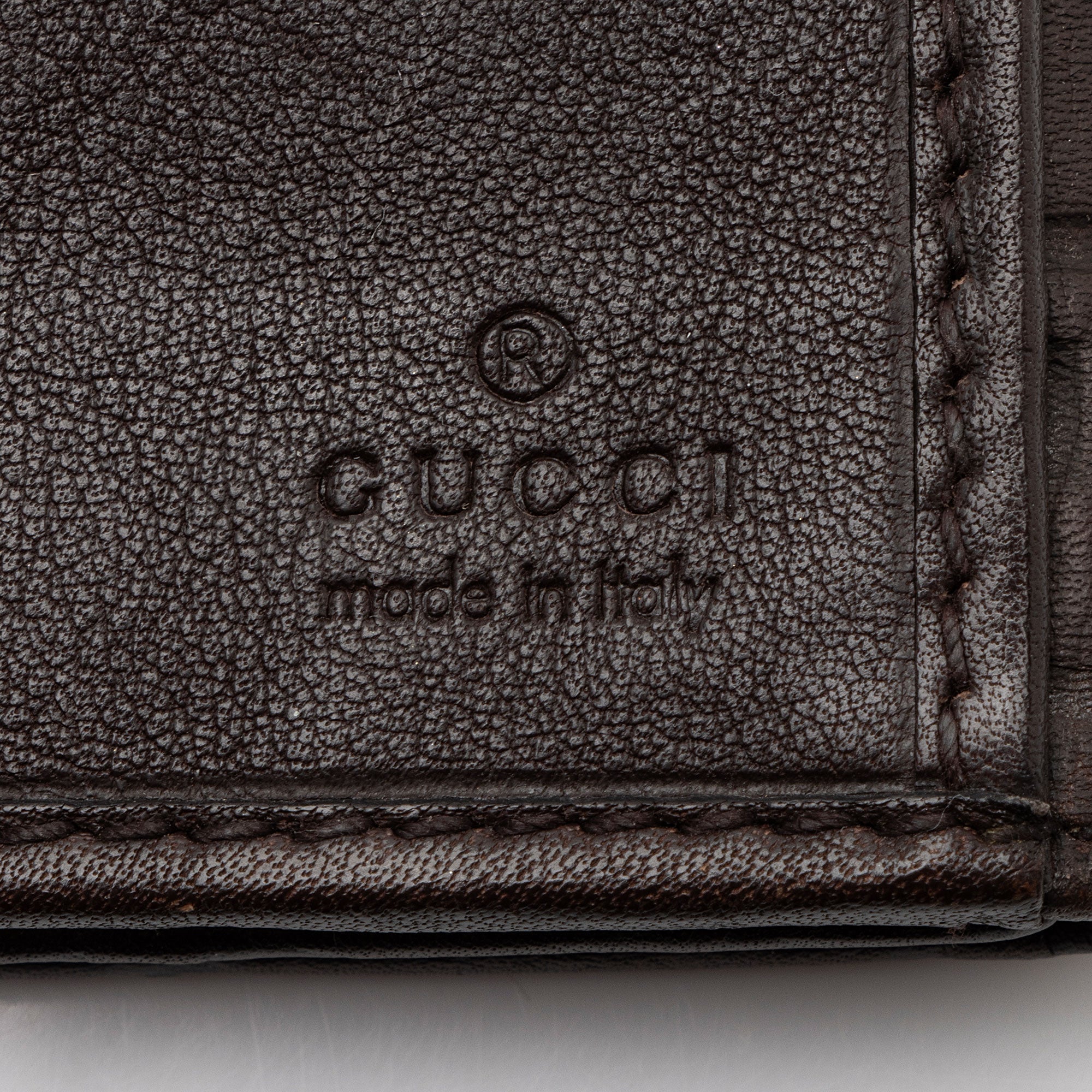 Gucci Guccissima Leather Flap Continental Wallet (SHF-CzGm9w)