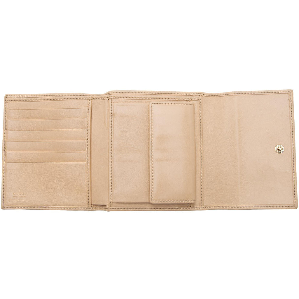 Gucci Guccissima Leather French  Wallet (SHF-yJv3Nt)