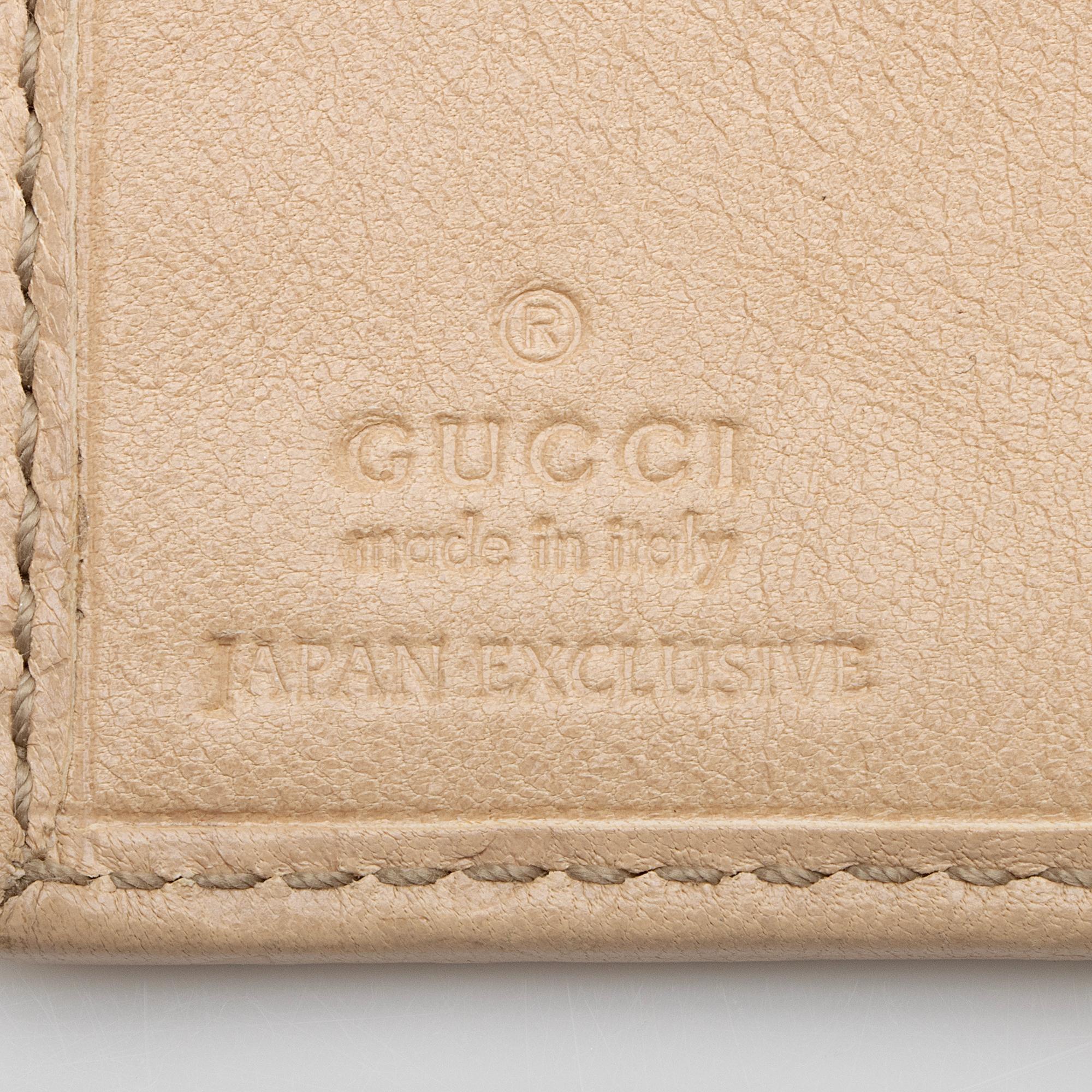 Gucci Guccissima Leather French  Wallet (SHF-yJv3Nt)