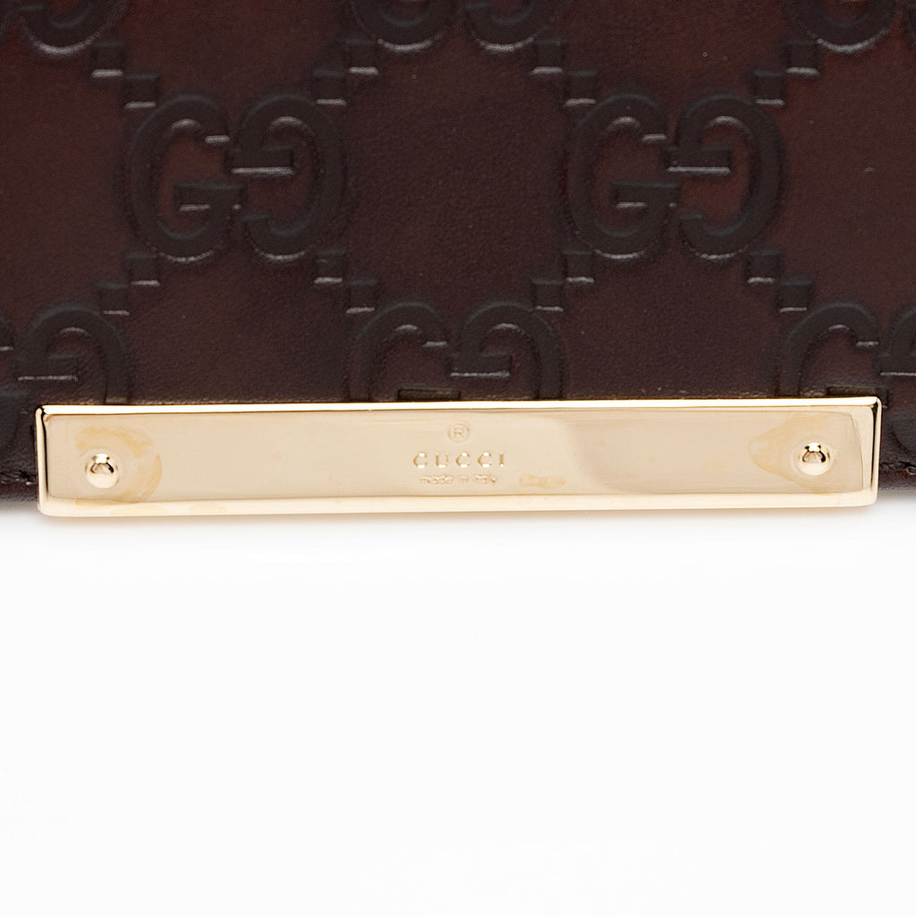 Gucci Guccissima Leather French Wallet (SHF-eA2NbL)
