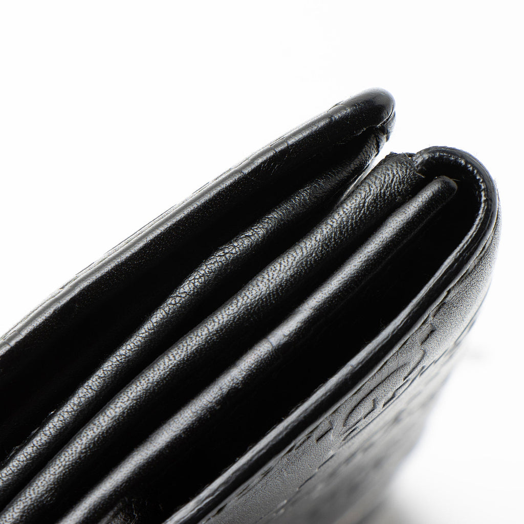 Gucci Guccissima Leather Heart Script ContinLBtal Wallet