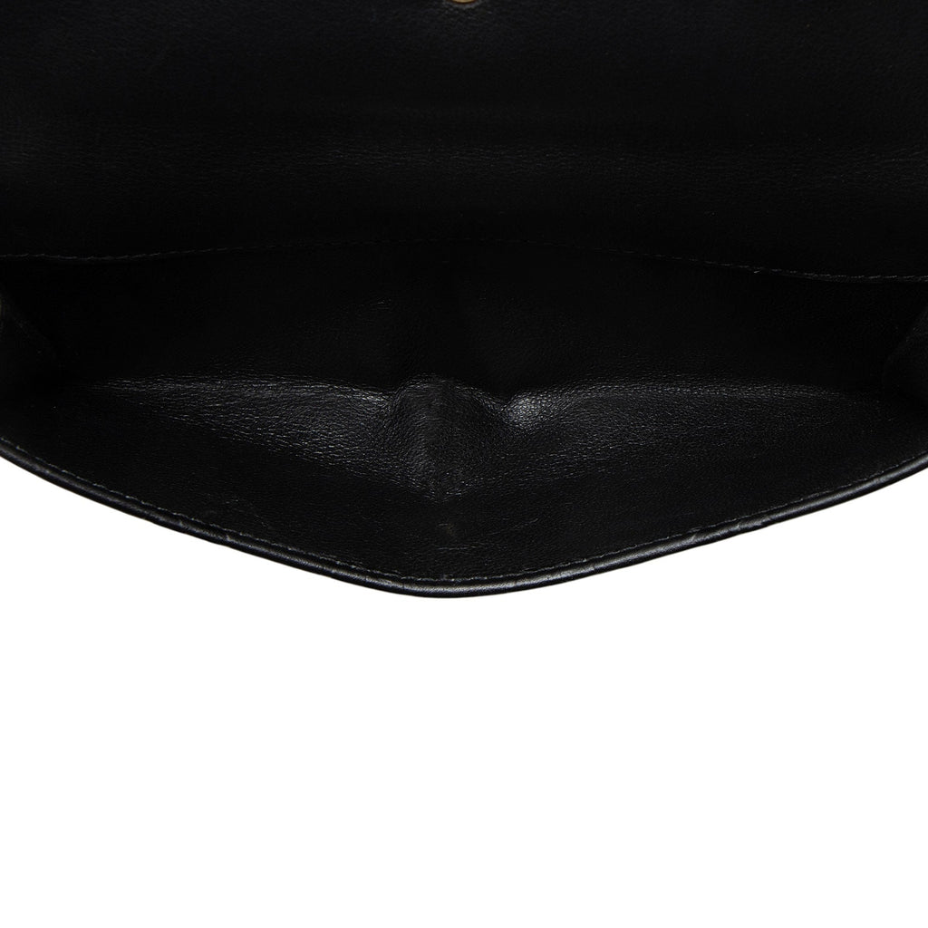 Gucci Guccissima Leather Heart Script ContinLBtal Wallet