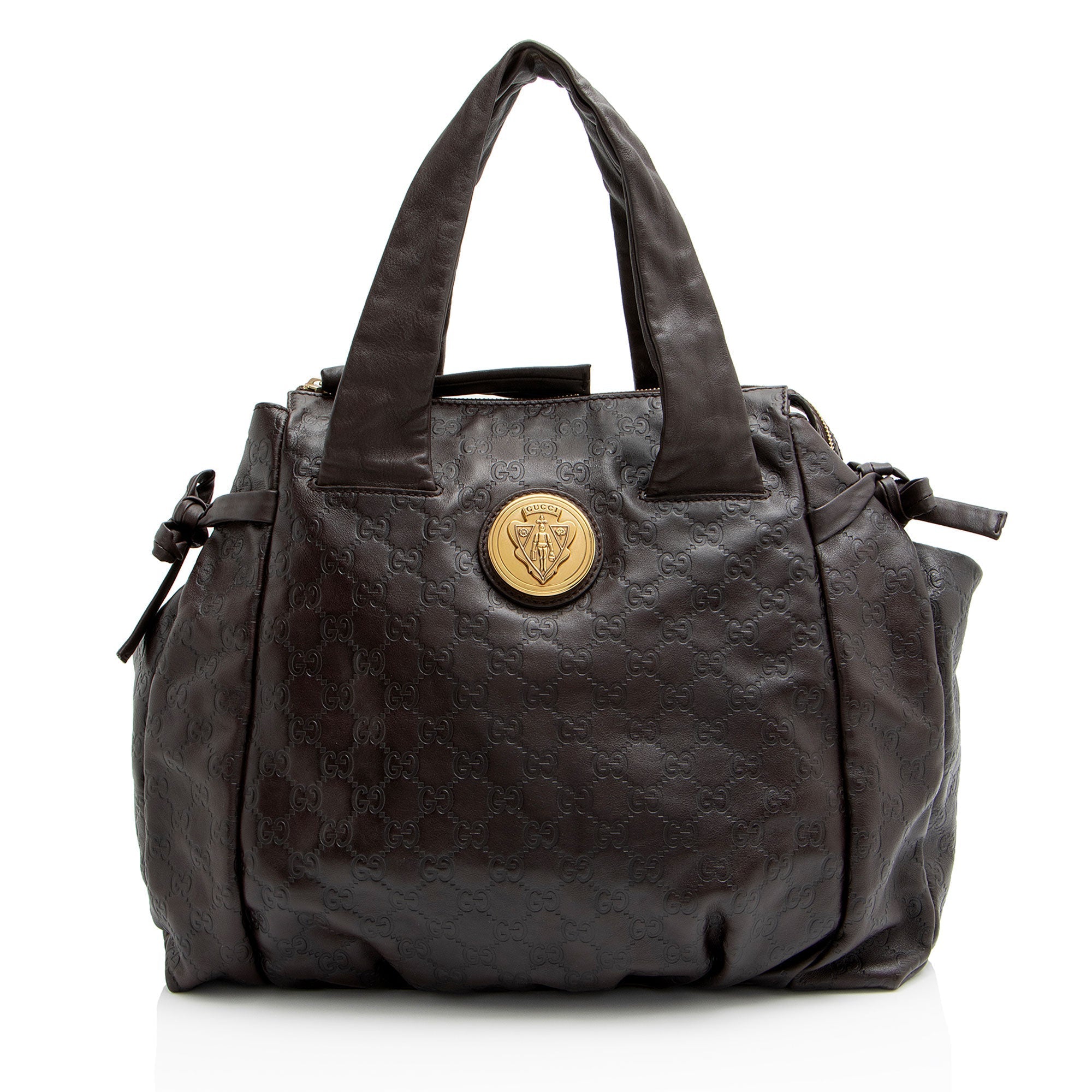 Gucci Guccissima Leather Hysteria Tote (SHF-fEgEGF)