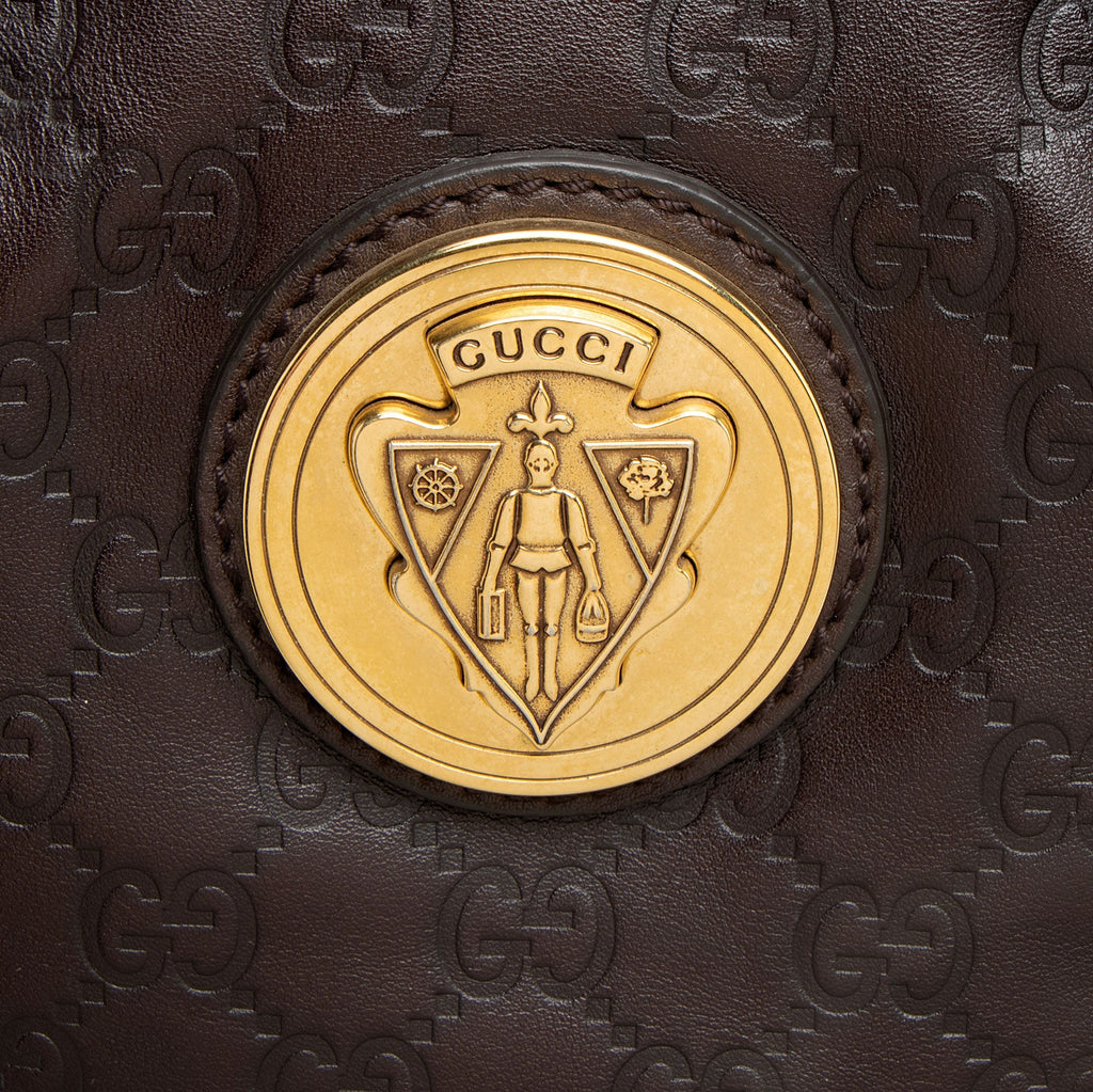 Gucci Guccissima Leather Hysteria Tote (SHF-fEgEGF)