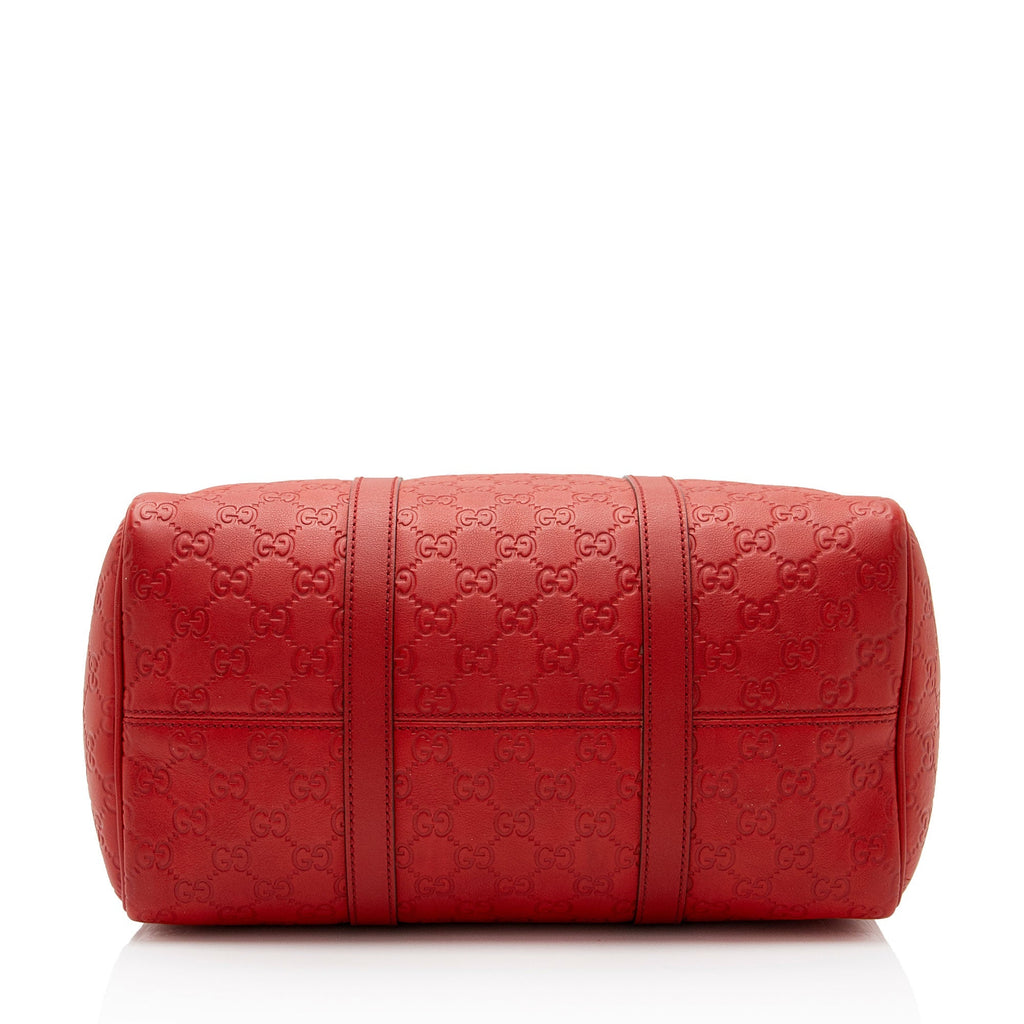 Gucci Guccissima Leather Joy Boston Bag (SHF-NJjppL)