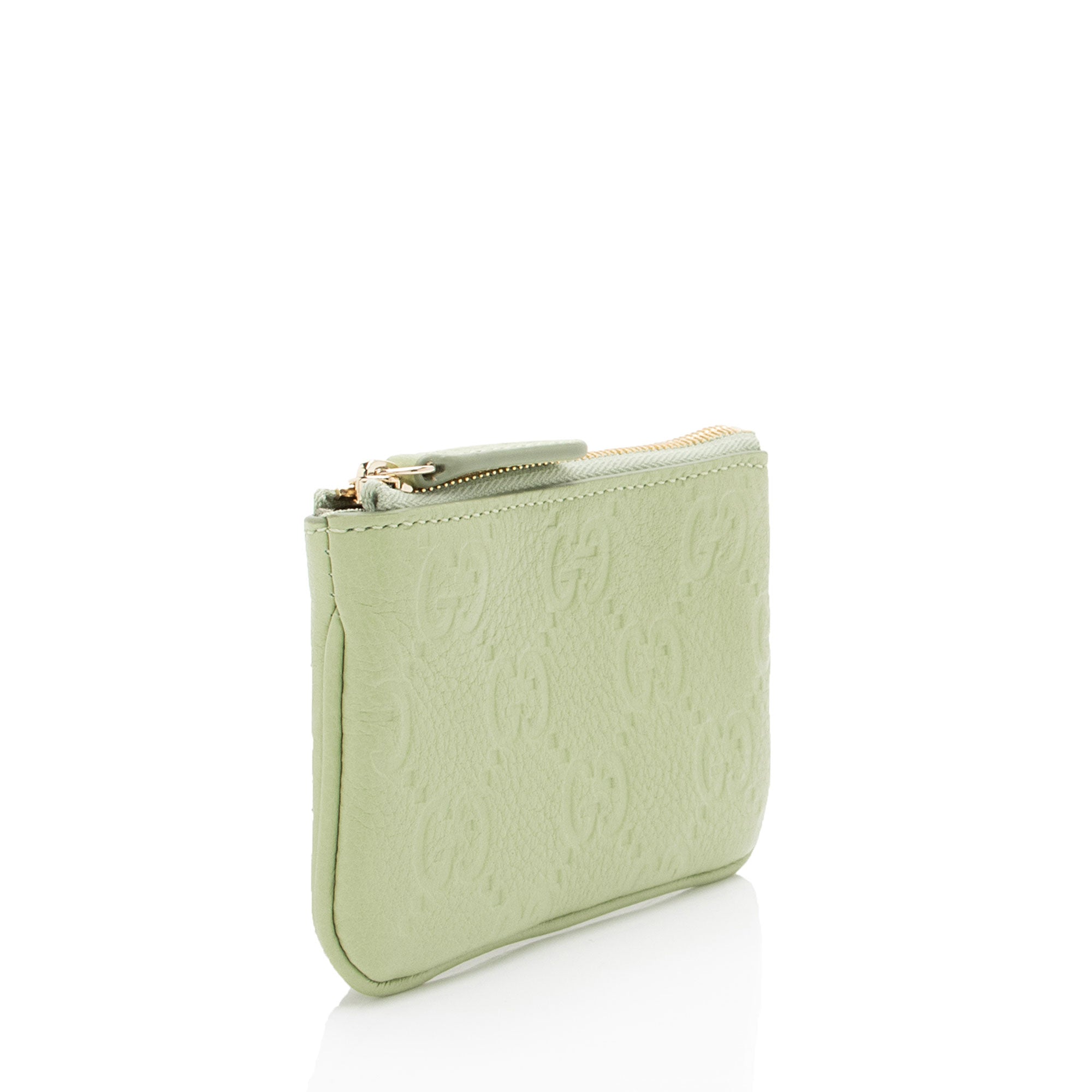 Gucci Guccissima Leather Key Pouch