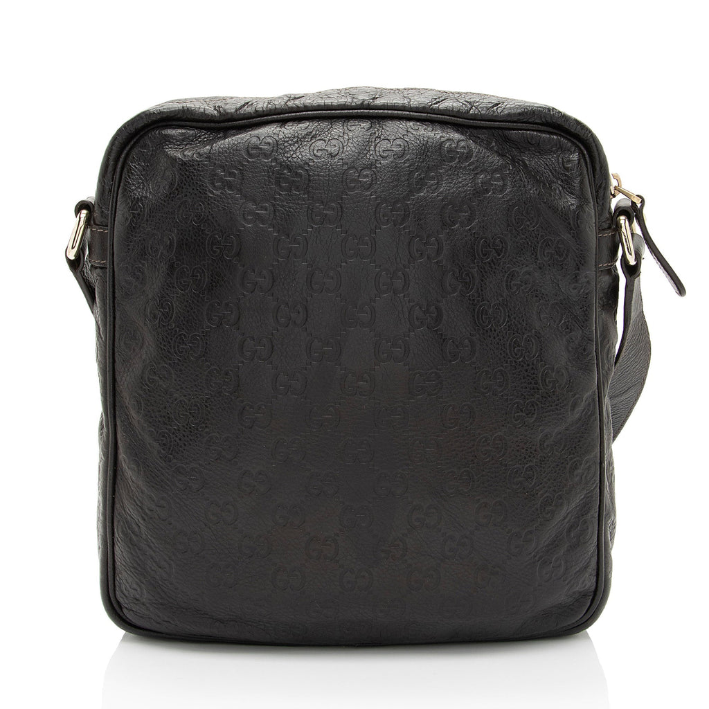 Gucci Guccissima Leather Medium Messenger (SHF-miYj5L)