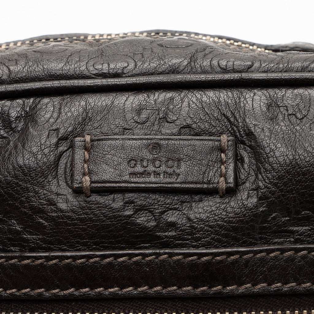 Gucci Guccissima Leather Medium Messenger (SHF-miYj5L)