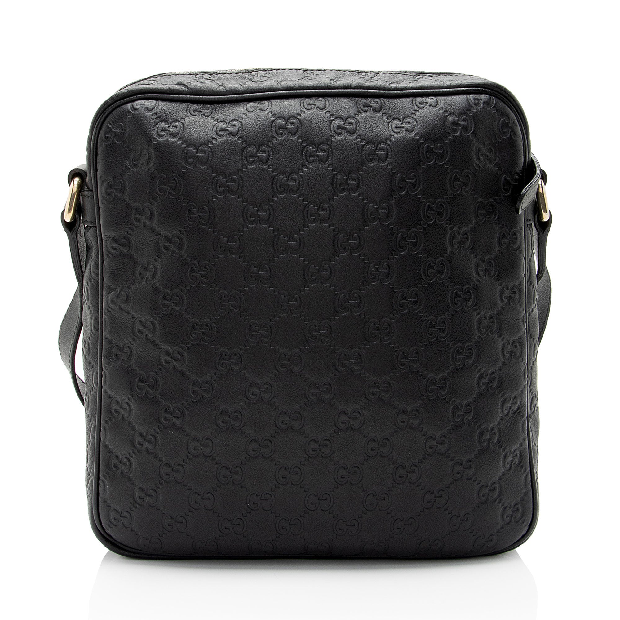 Gucci Guccissima Leather Messenger (SHF-poP2VB)