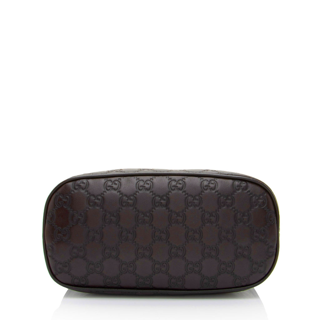 Gucci Guccissima Leather Dome Small Satchel