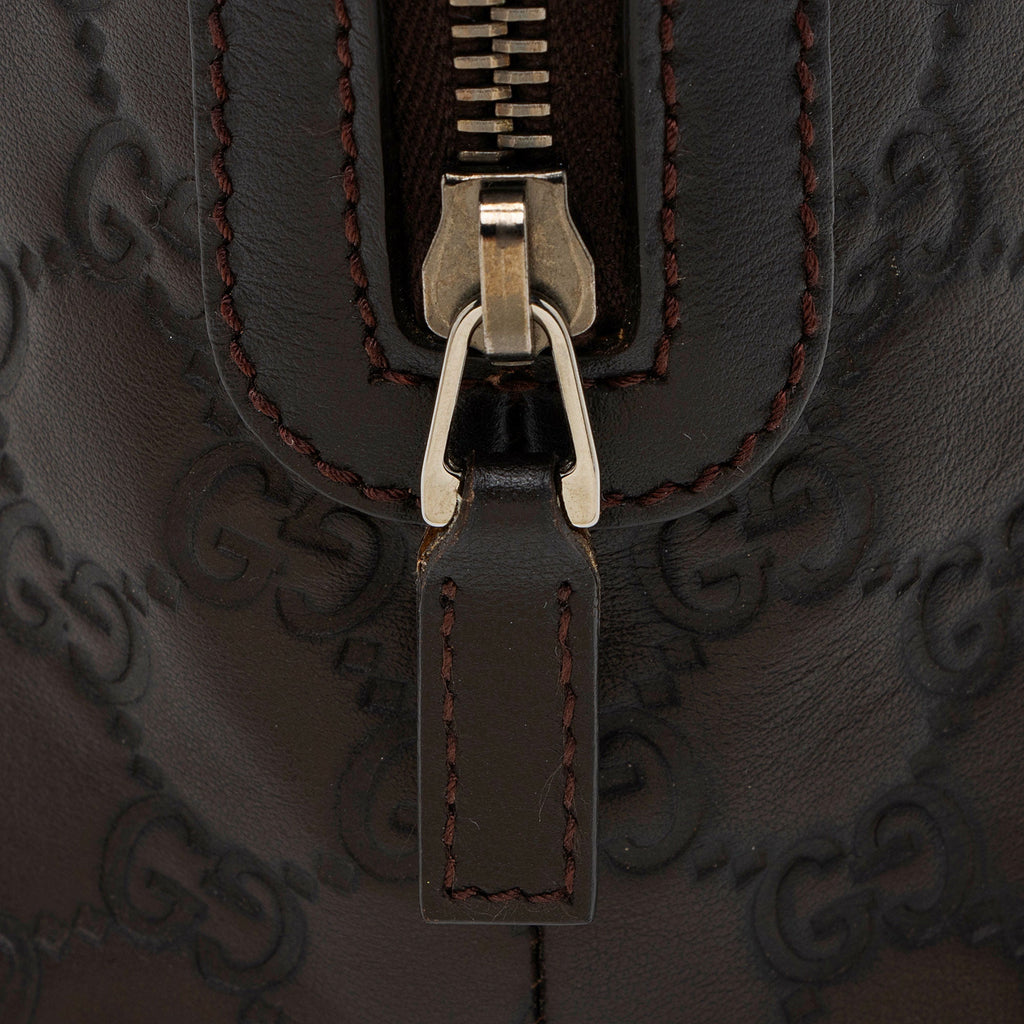 Gucci Guccissima Leather Dome Small Satchel