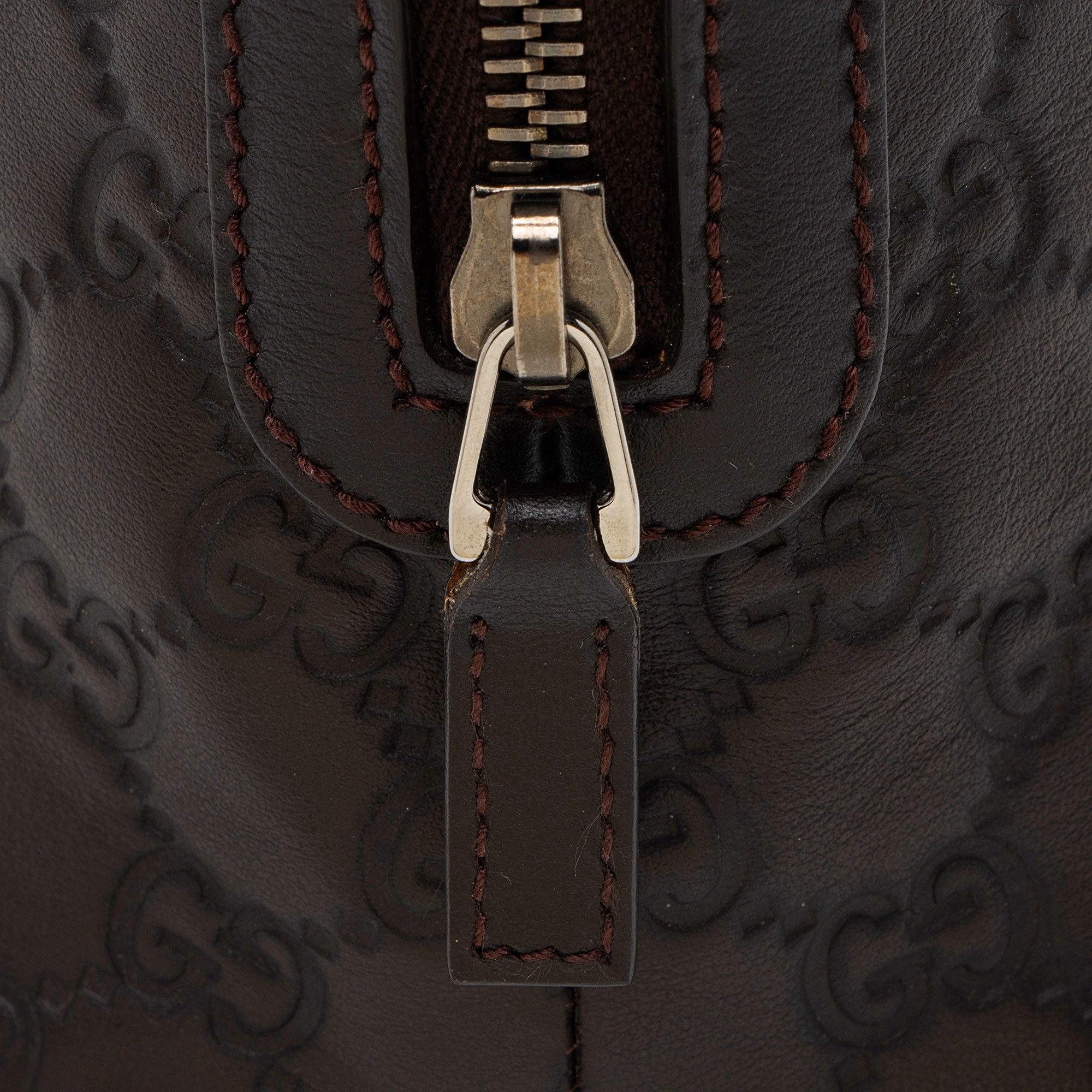 Gucci Guccissima Leather Dome Small Satchel