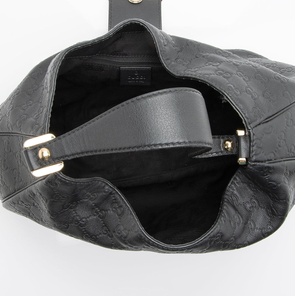 Gucci Guccissima Leather New Ladies Large Hobo (SHF-23392)