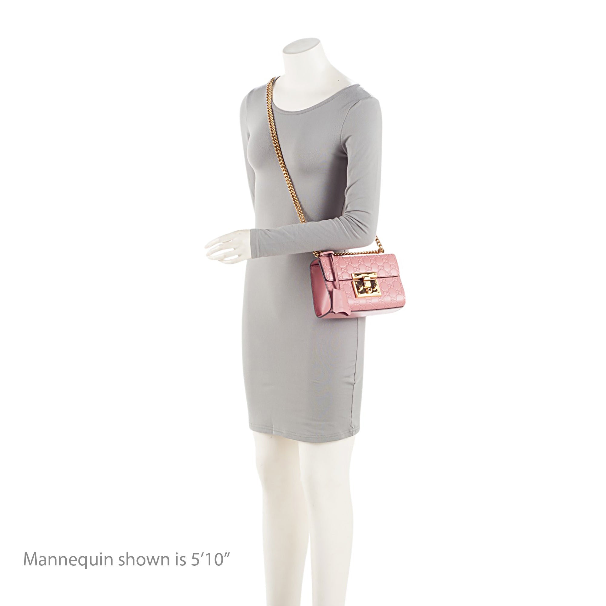 Gucci Guccissima Leather Padlock Small Shoulder Bag