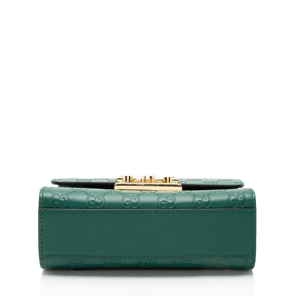 Gucci Guccissima Leather Padlock Small Shoulder Bag