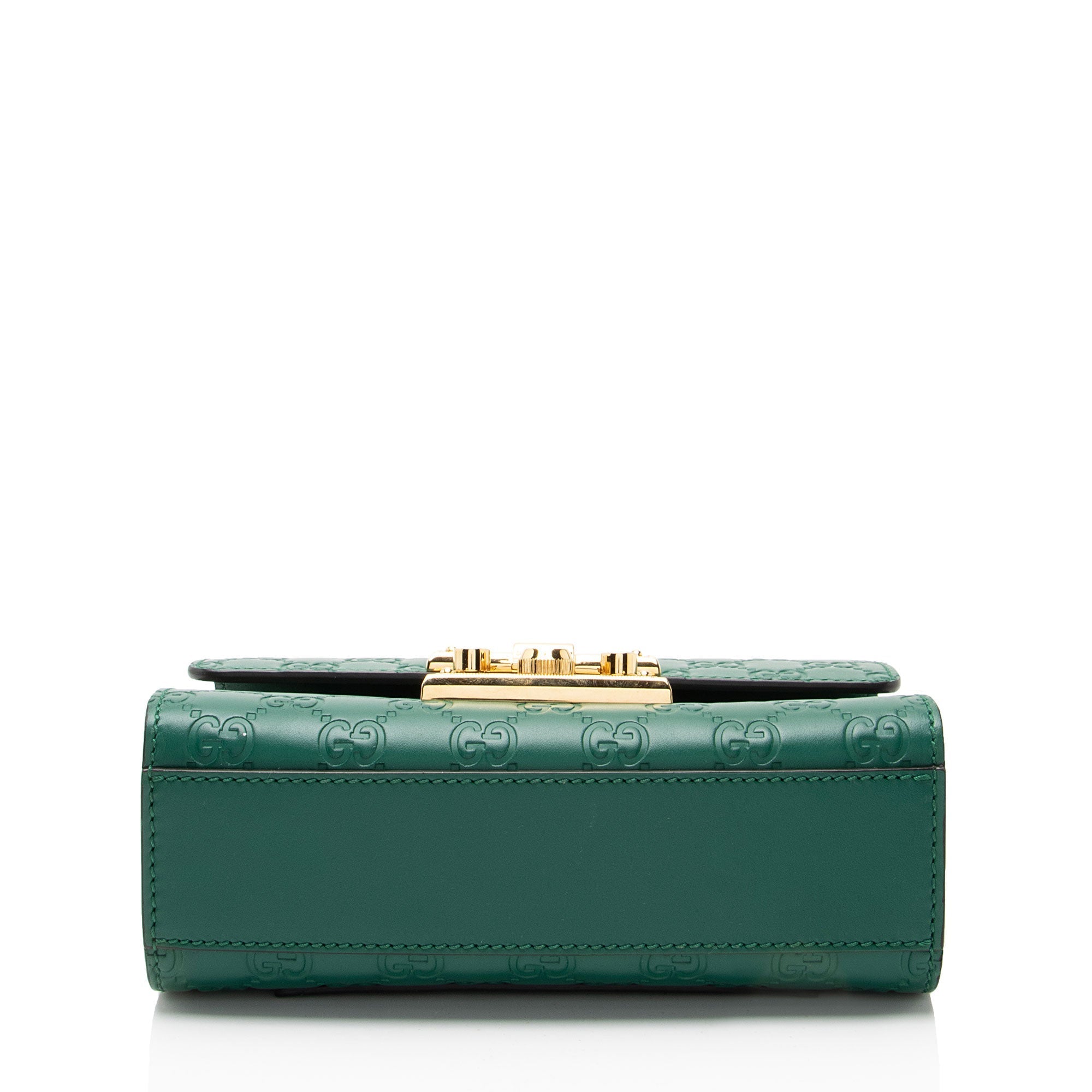 Gucci Guccissima Leather Padlock Small Shoulder Bag