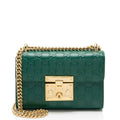Gucci Guccissima Leather Padlock Small Shoulder Bag