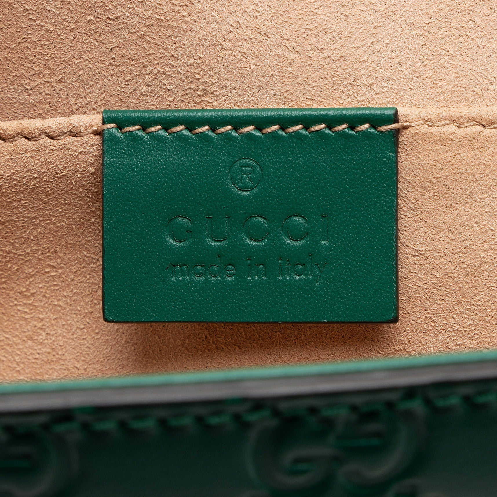Gucci Guccissima Leather Padlock Small Shoulder Bag