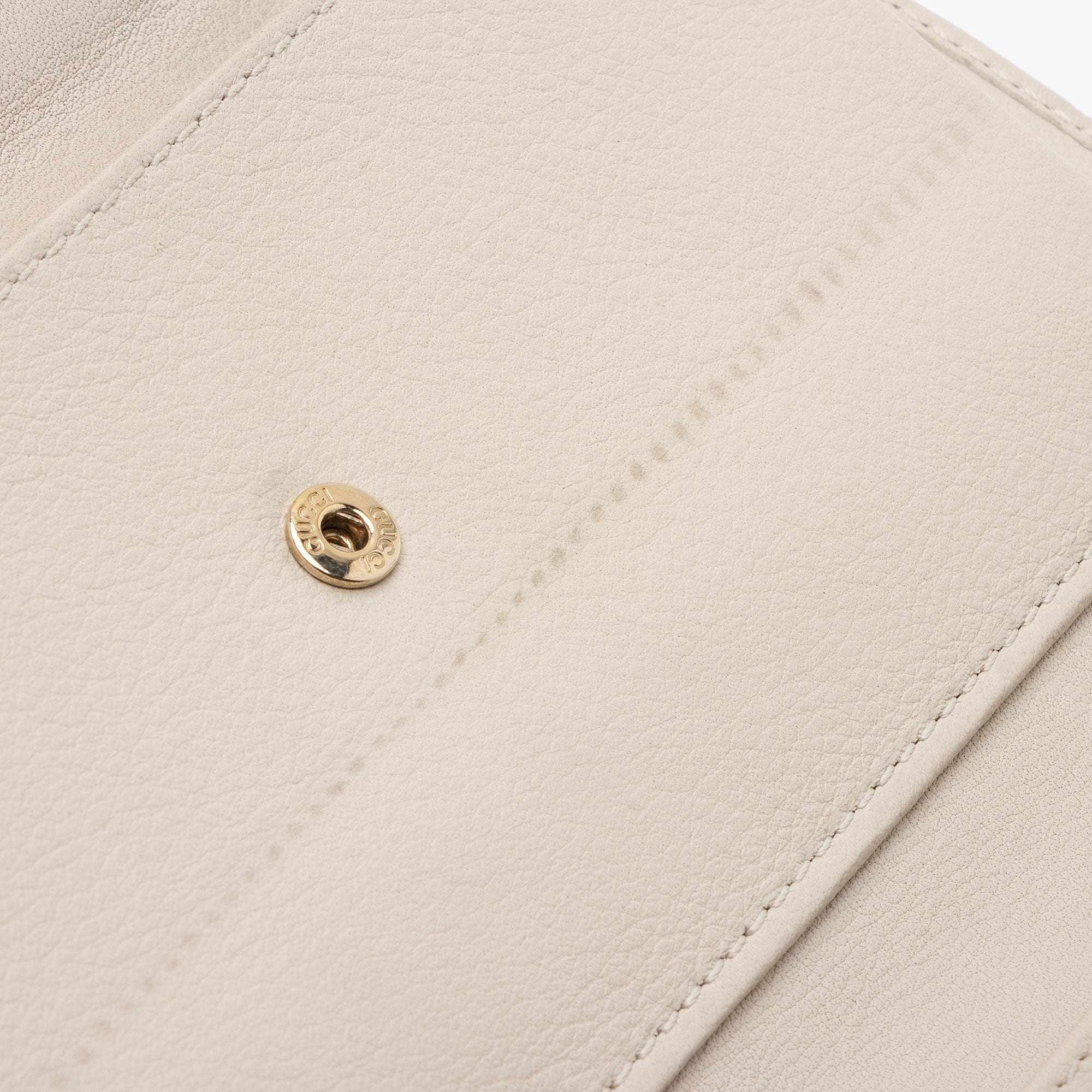 Gucci Guccissima Leather Script Wallet