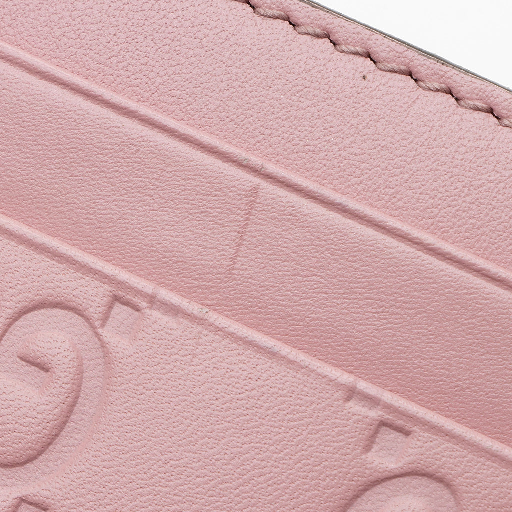 Gucci Guccissima Leather Signature Card Case