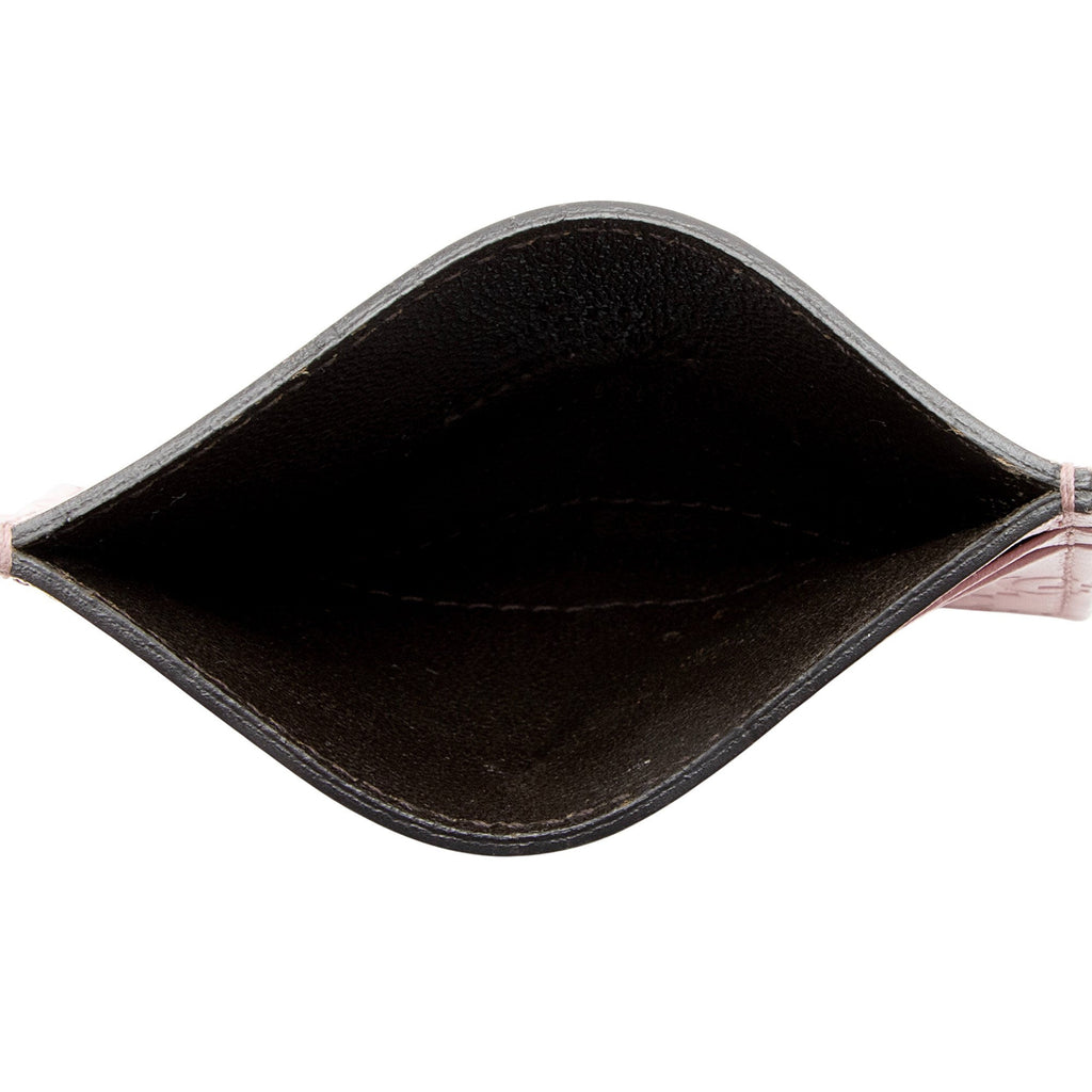 Gucci Guccissima Leather Signature Card Case