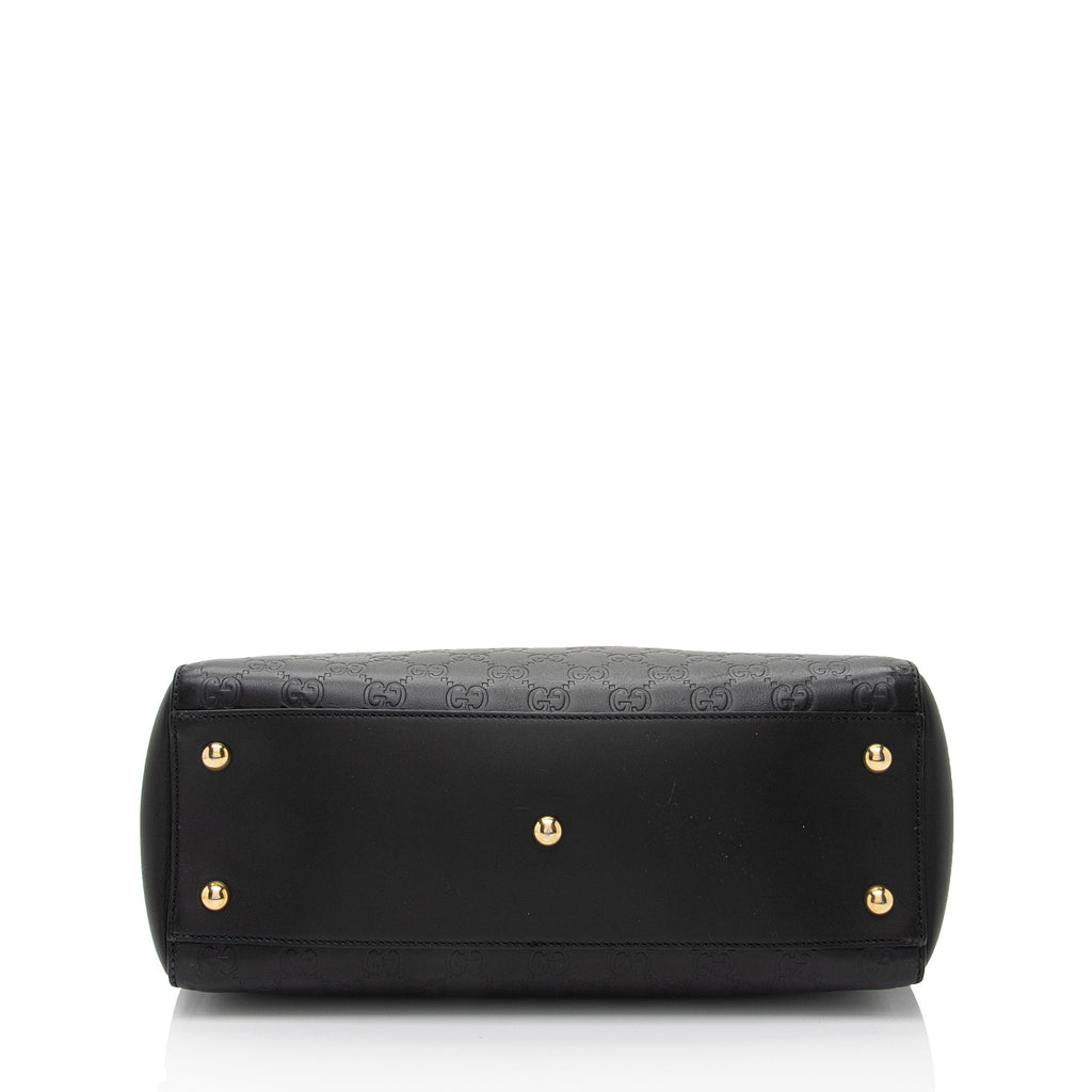 Gucci Guccissima Leather Signature Large Tote