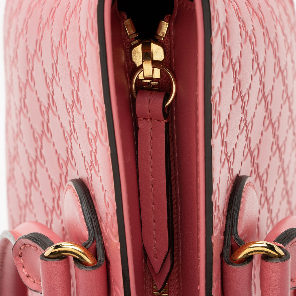Gucci Guccissima Leather Signature Medium Tote (SHF-CtnUIT)