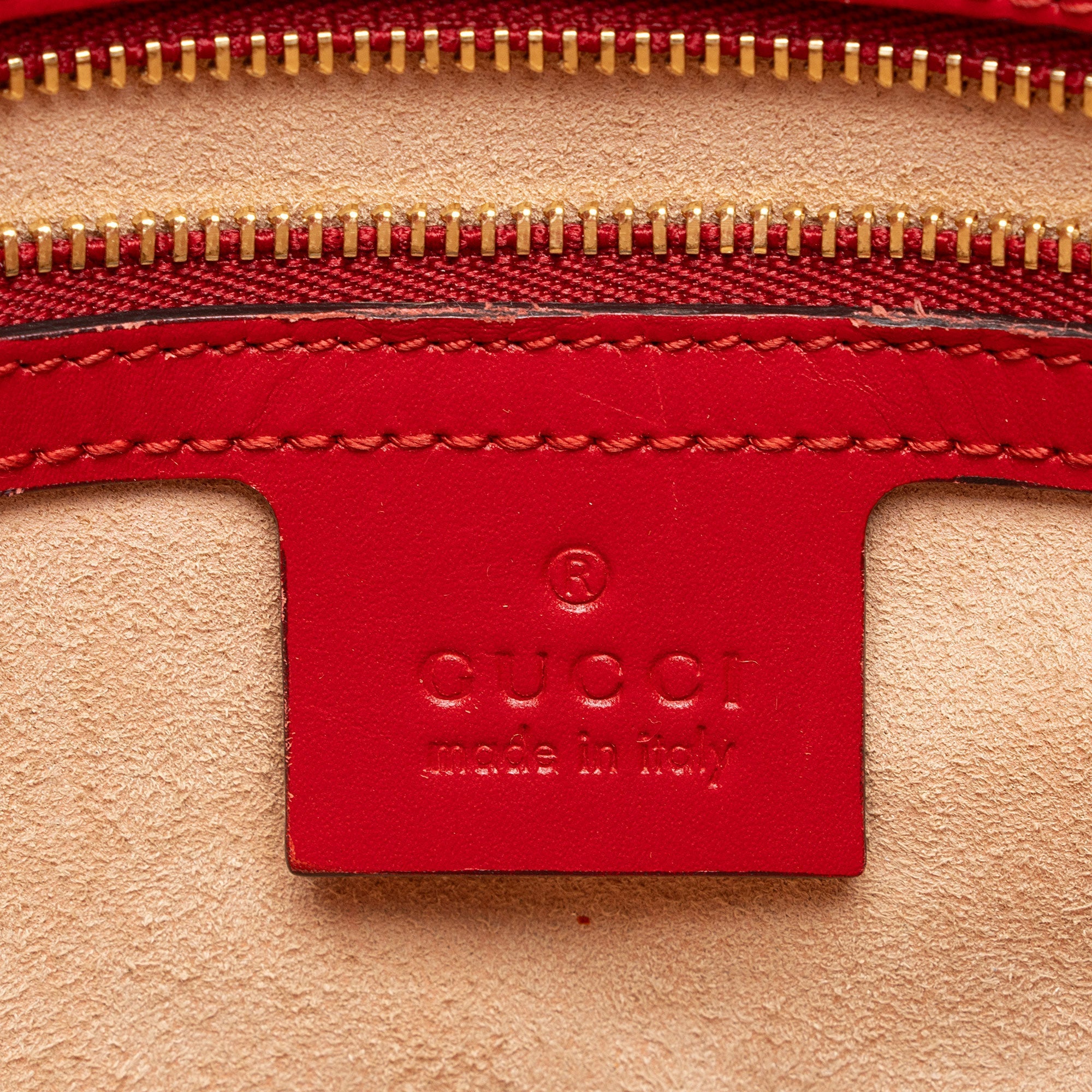 Gucci Guccissima Leather Signature Medium Tote