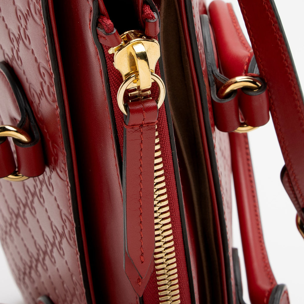 Gucci Guccissima Leather Small Tote (SHF-22853)