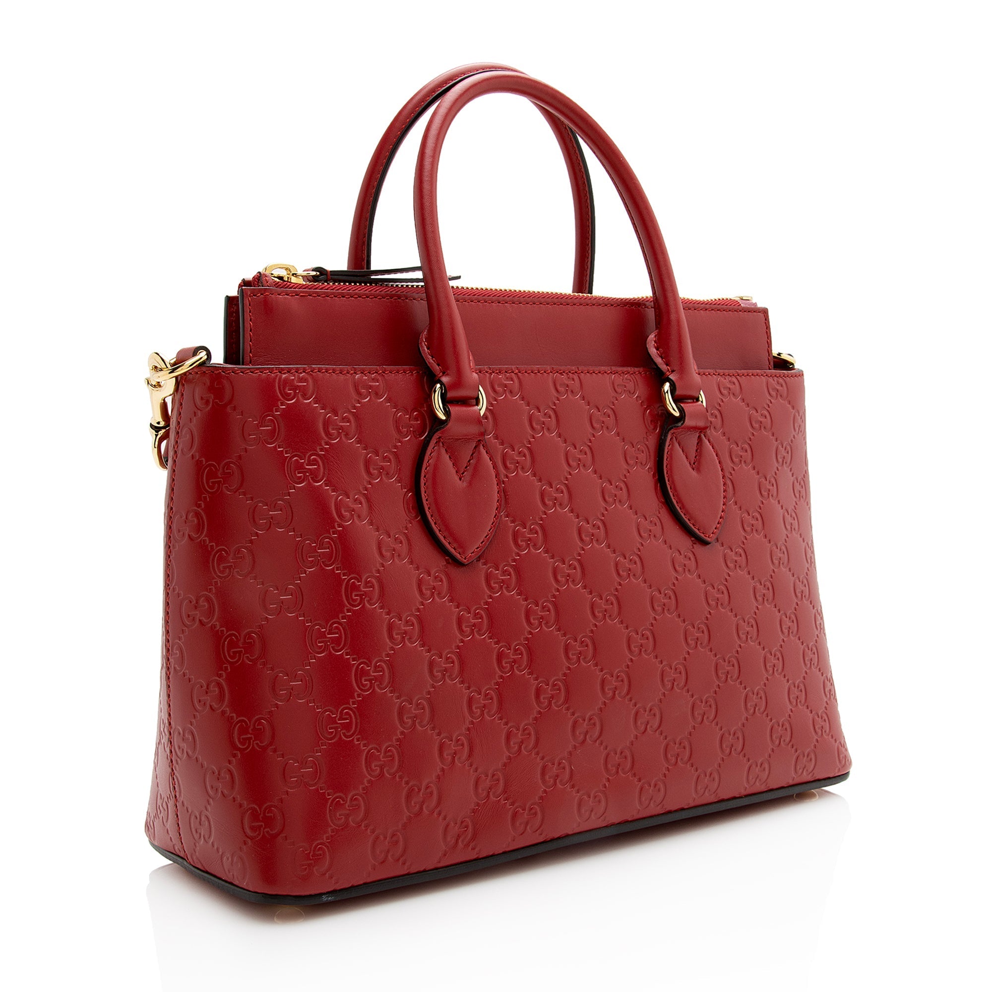 Gucci Guccissima Leather Small Tote (SHF-22853)