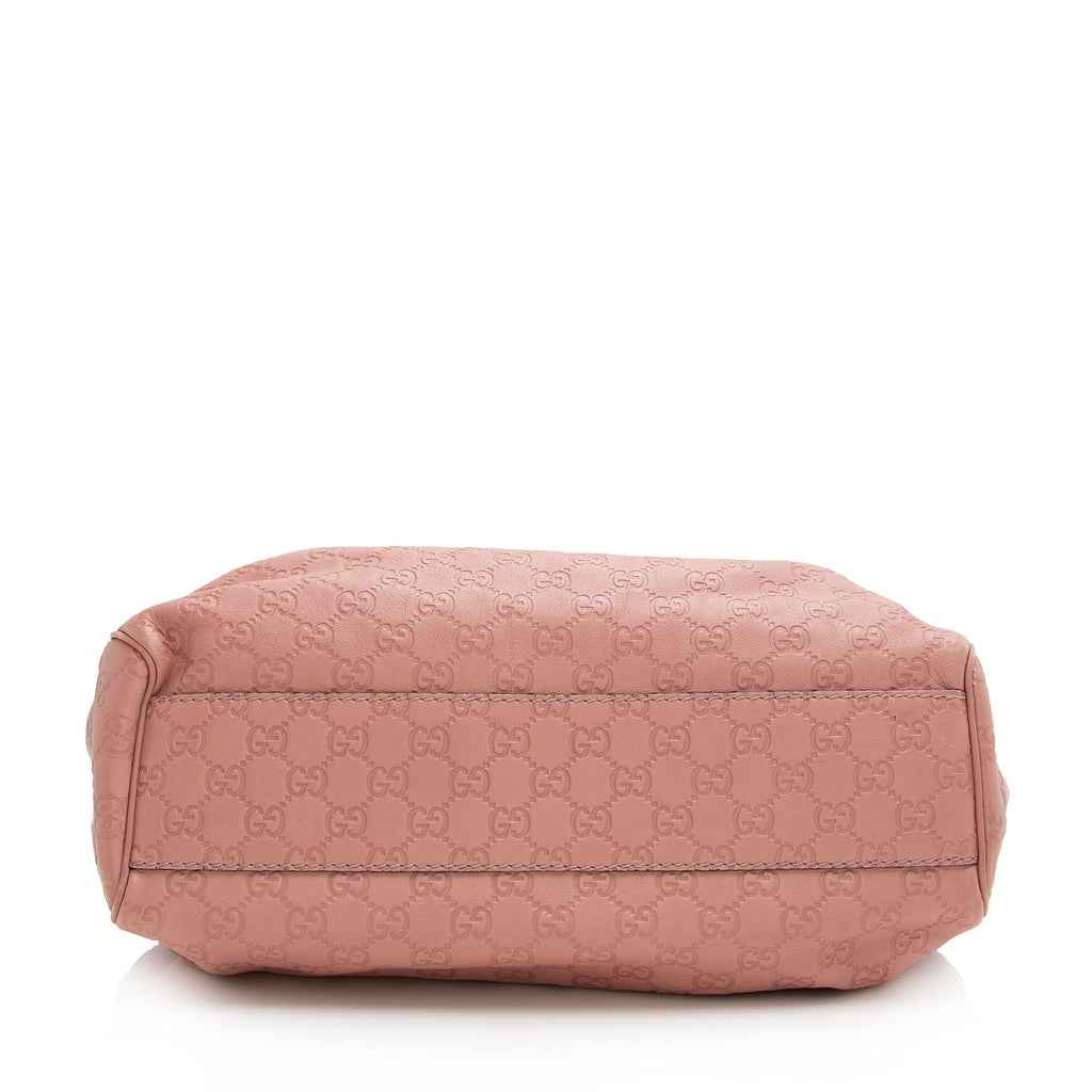 Gucci Guccissima Leather Sukey Medium Tote (SHF-22673)