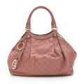 Gucci Guccissima Leather Sukey Medium Tote (SHF-22673)