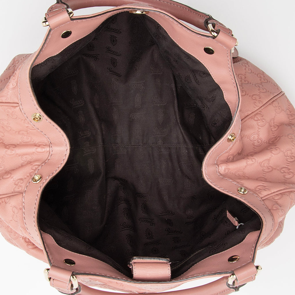 Gucci Guccissima Leather Sukey Medium Tote (SHF-22673)