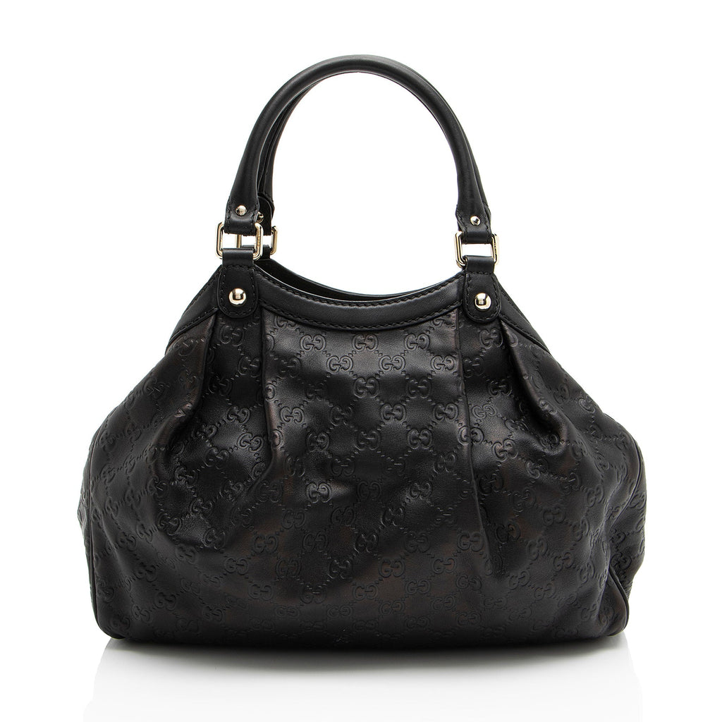 Gucci Guccissima Leather Sukey Medium Tote