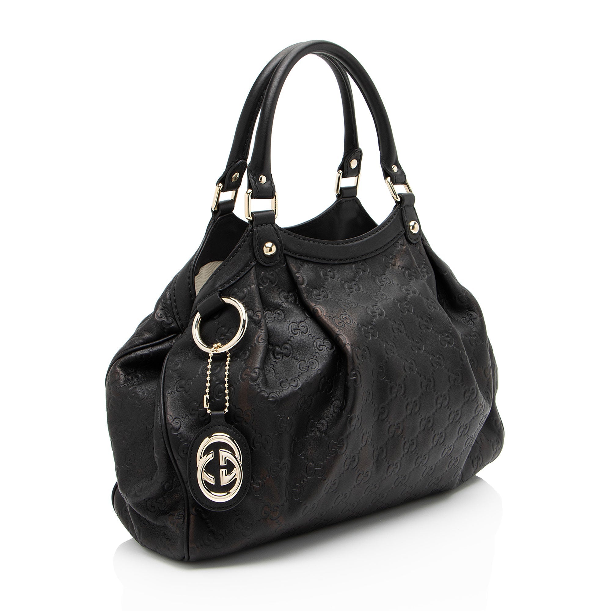 Gucci Guccissima Leather Sukey Medium Tote