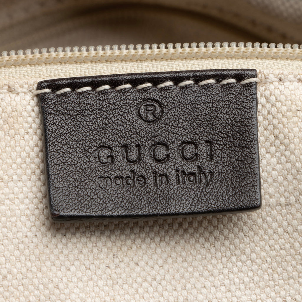 Gucci Guccissima Leather Sukey Top Handle Large Satchel (SHF-23263)