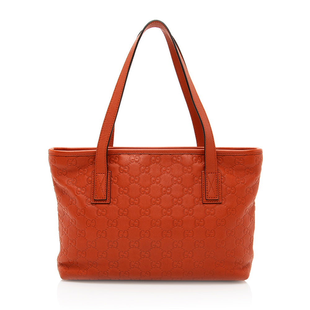 Gucci Guccissima Leather Tote (SHF-19263)