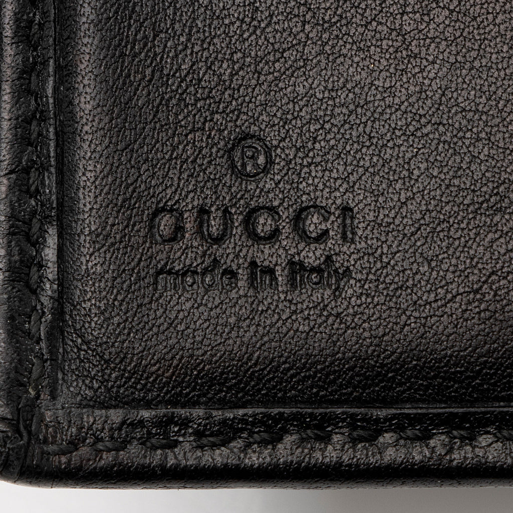 Gucci Guccissima Leather Twins French Wallet (SHF-cSvfdL)