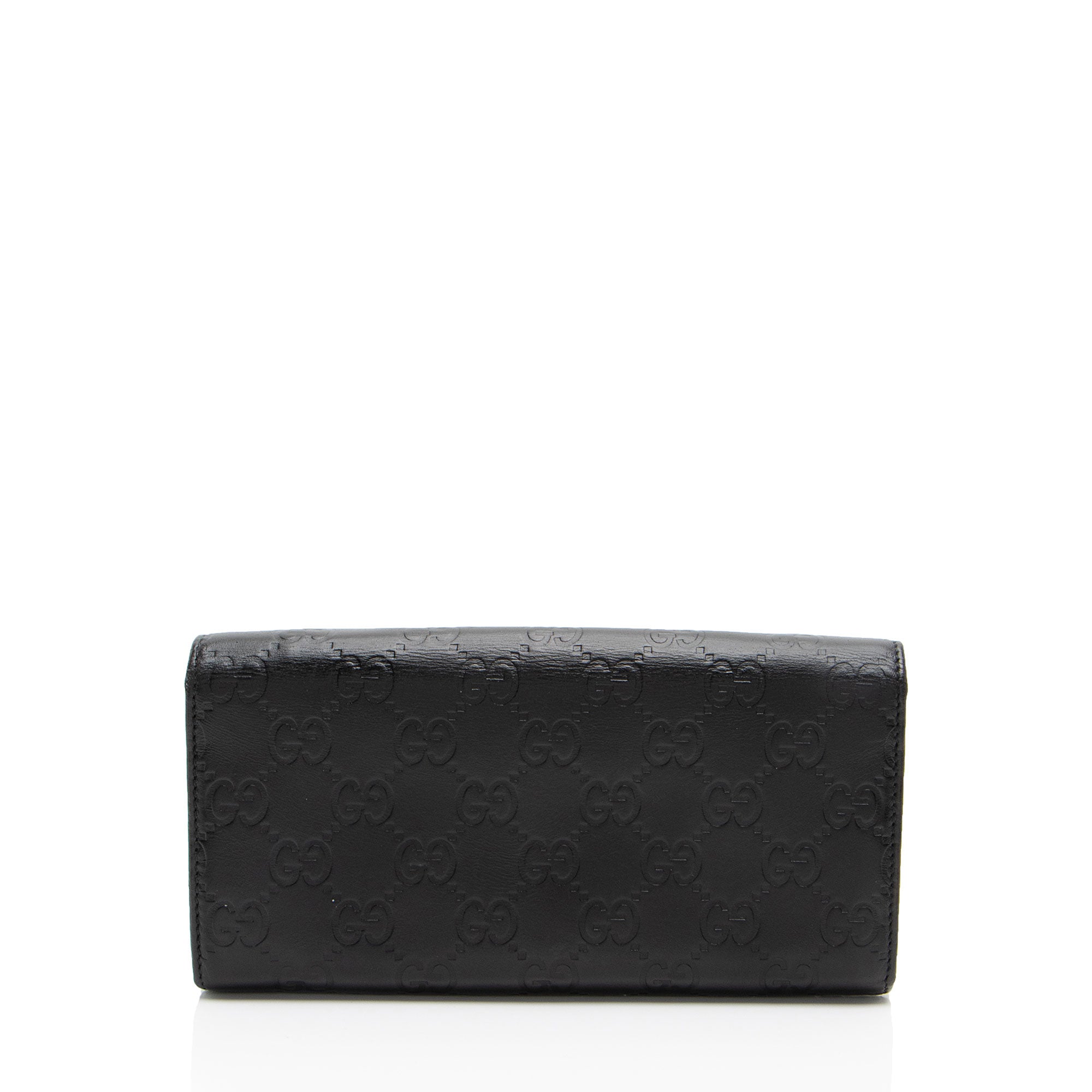 Gucci Guccissima Leather Wallet on Chain Bag (SHF-7tUszV)