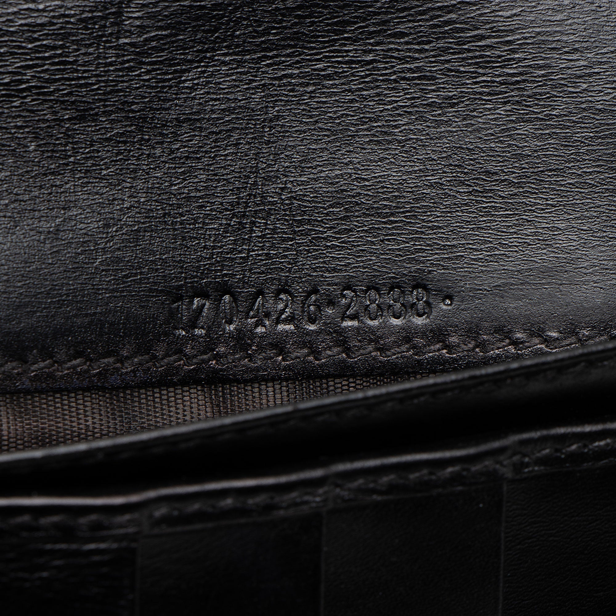 Gucci Guccissima Leather Wallet on Chain Bag (SHF-7tUszV)