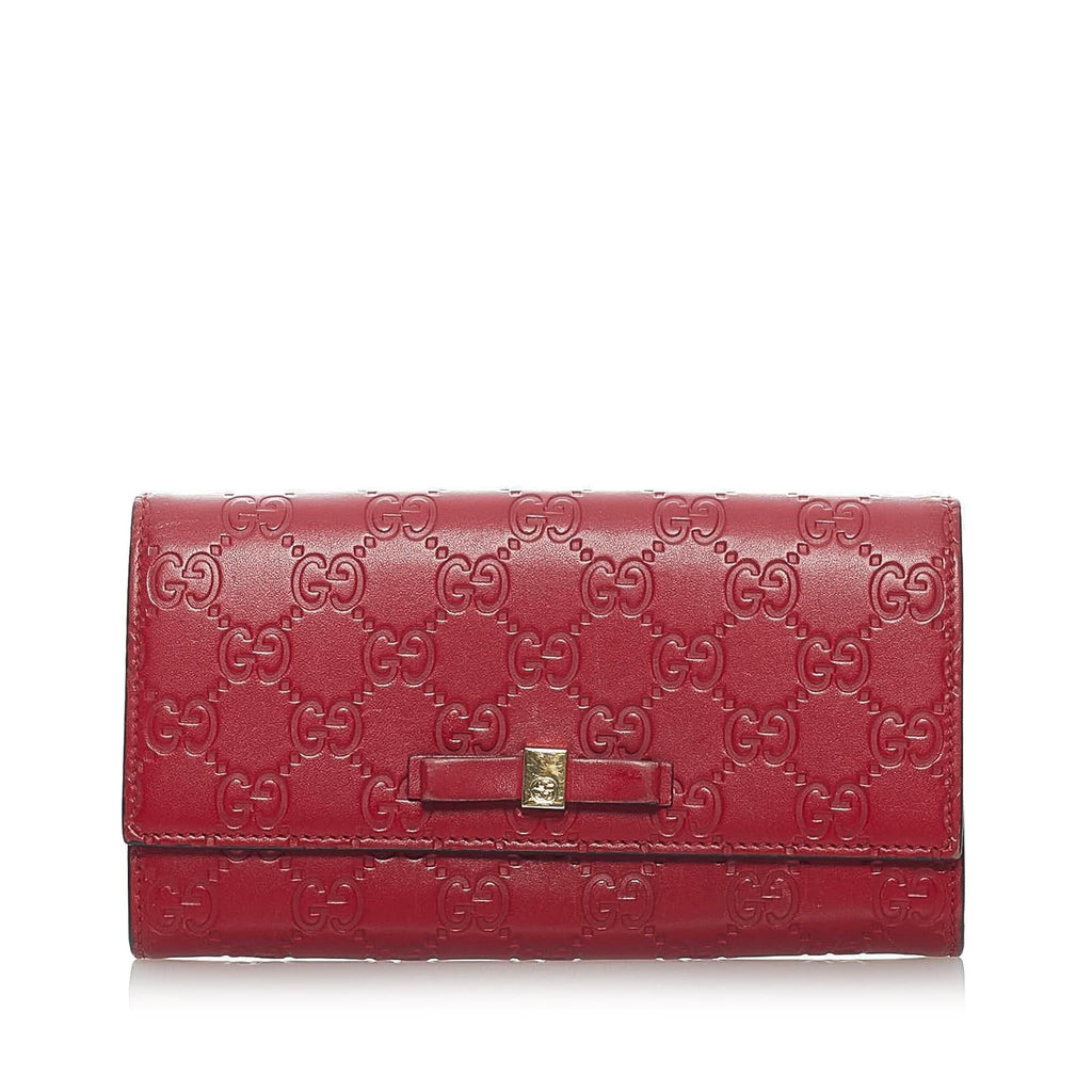 Gucci Guccissima Long Wallet (SHG-33264)