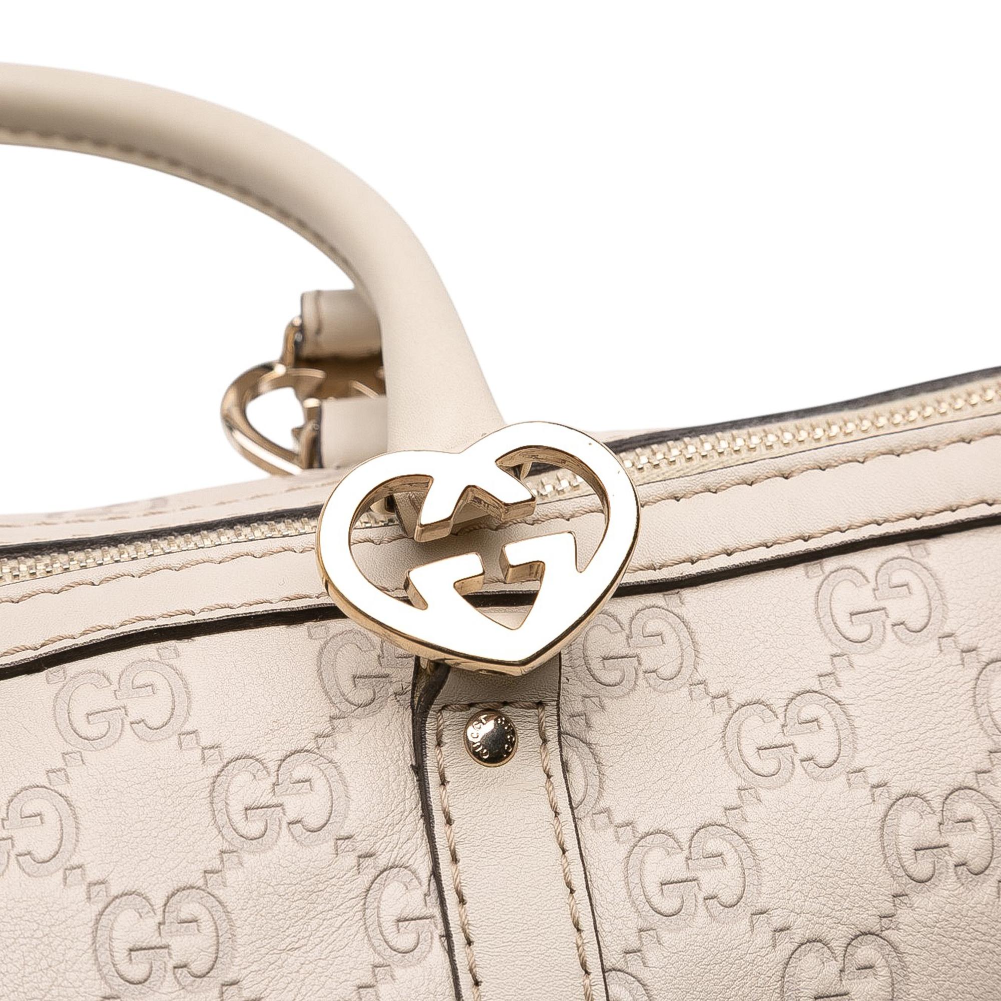 Gucci Guccissima Lovely Heart Tote